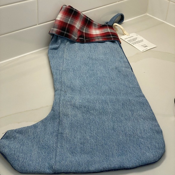 URBAN OUTFITTERS DENIM STOCKING RECLAIMED VINTAGE PIECES NEW - Picture 3 of 10
